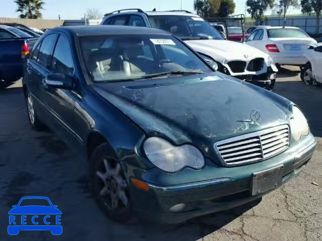 2001 MERCEDES-BENZ C240 WDBRF61J41F111938 Bild 0