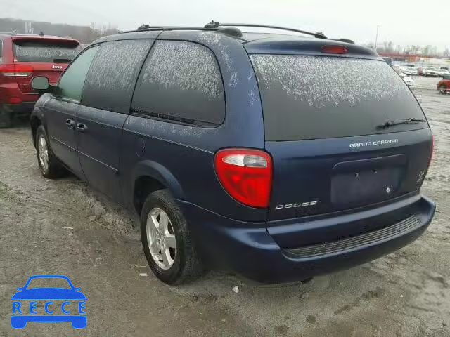 2005 DODGE GRAND CARA 2D4GP44L15R254743 зображення 2