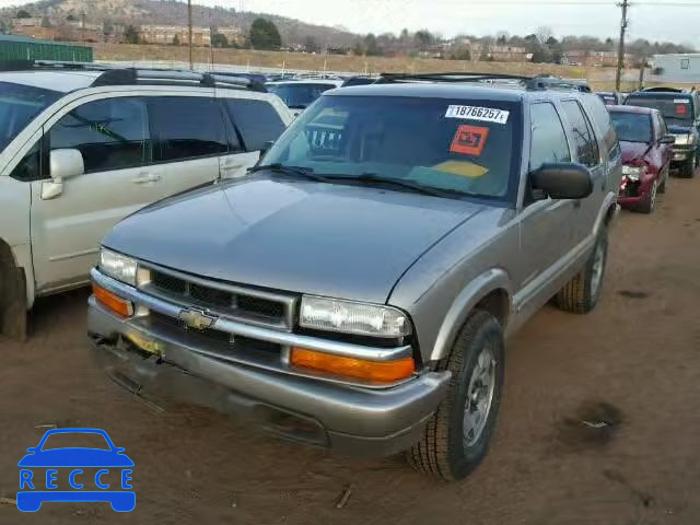 2002 CHEVROLET BLAZER 1GNDT13W32K150987 image 1