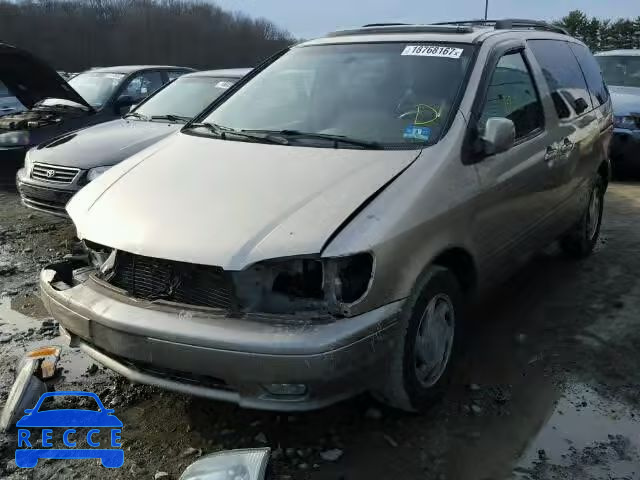 2002 TOYOTA SIENNA LE/ 4T3ZF13C72U427031 зображення 1