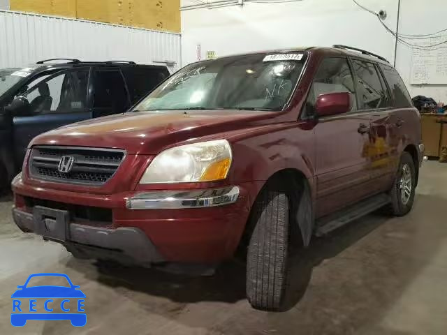 2003 HONDA PILOT EX 2HKYF18403H521502 image 1