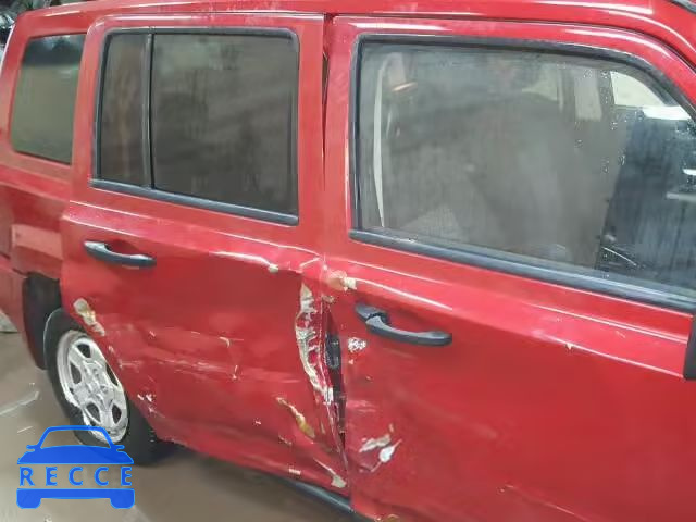 2008 JEEP PATRIOT SP 1J8FT28W68D682787 image 9