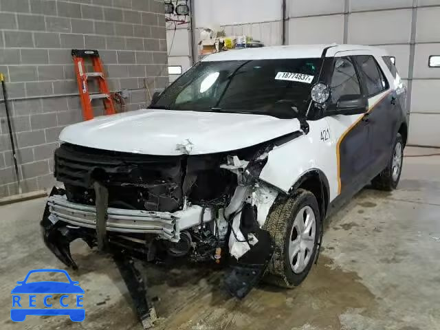 2017 FORD EXPLORER P 1FM5K8AR8HGA62854 Bild 1