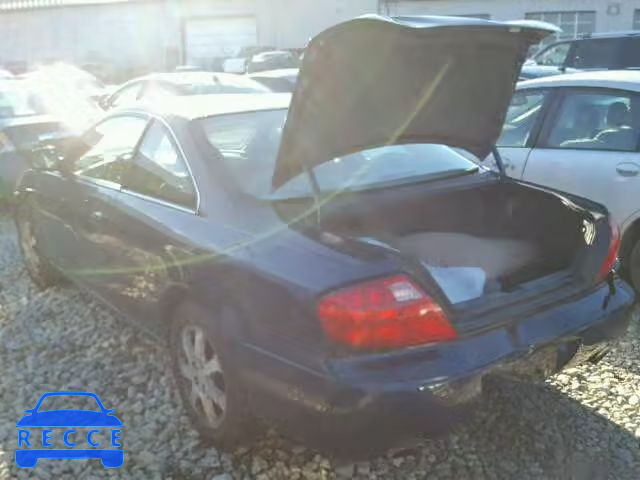 2001 ACURA 3.2 CL 19UYA42411A018978 image 2