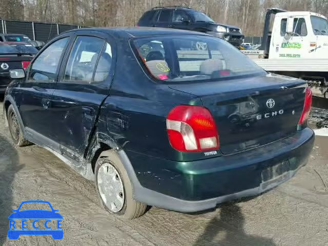 2000 TOYOTA ECHO JTDBT123XY0086815 image 2