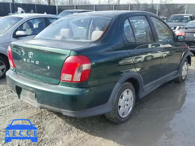 2000 TOYOTA ECHO JTDBT123XY0086815 image 3