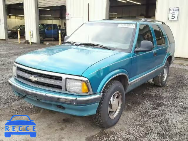 1995 CHEVROLET BLAZER 1GNDT13W7S2229630 image 1