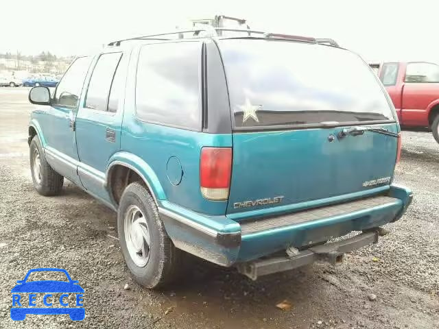 1995 CHEVROLET BLAZER 1GNDT13W7S2229630 зображення 2