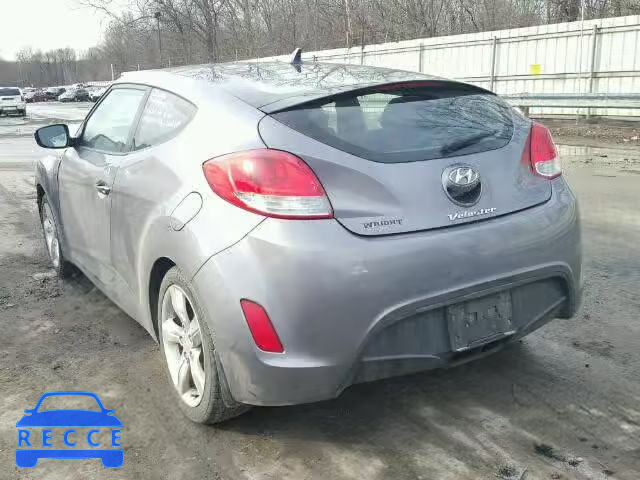 2012 HYUNDAI VELOSTER KMHTC6AD6CU064366 image 2