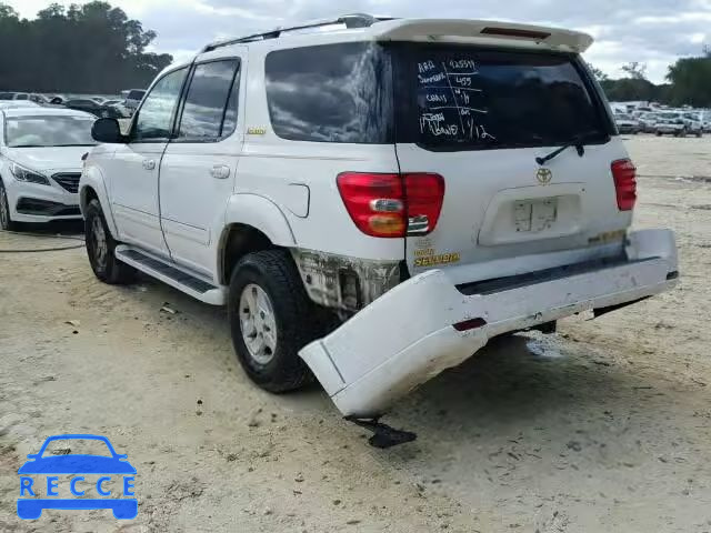 2001 TOYOTA SEQUOIA LI 5TDBT48A11S039781 зображення 2