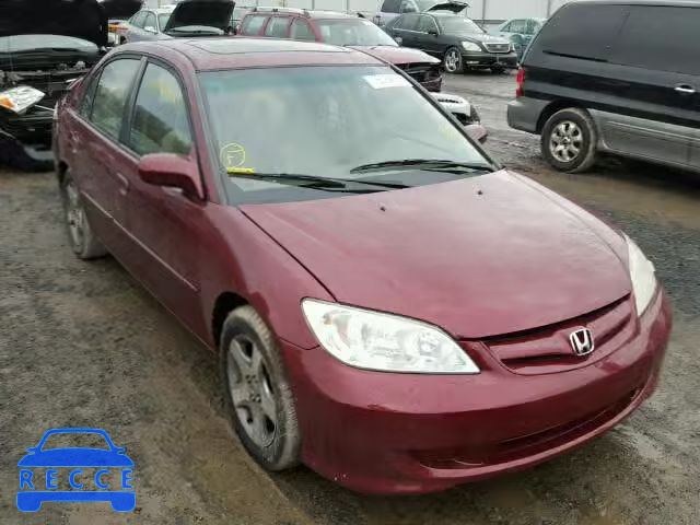 2004 HONDA CIVIC EX 2HGES26754H598847 image 0