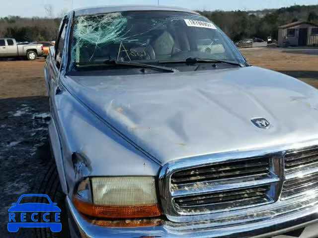 2002 DODGE DAKOTA SLT 1B7GL42N12S624404 image 9