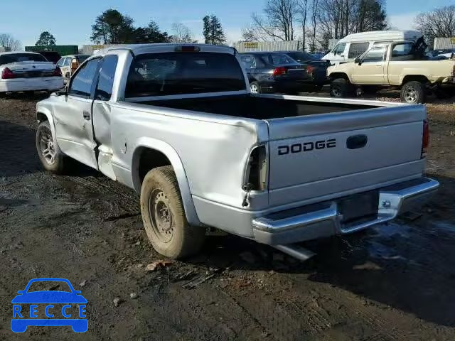 2002 DODGE DAKOTA SLT 1B7GL42N12S624404 image 2