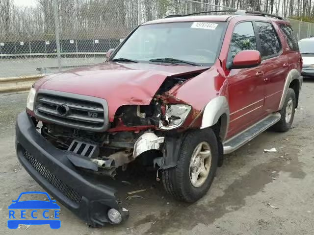 2001 TOYOTA SEQUOIA SR 5TDBT44A41S009518 image 1