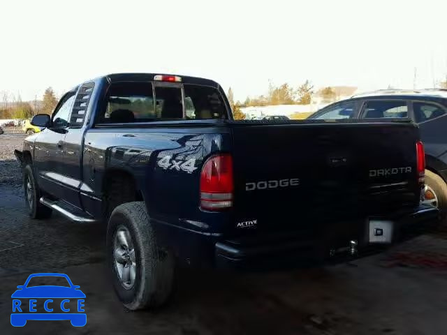 2004 DODGE DAKOTA SPO 1D7HG32N34S627204 зображення 2
