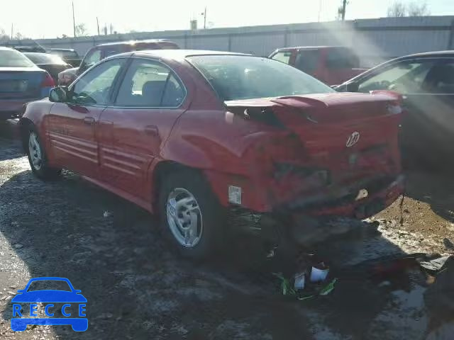 2001 PONTIAC GRAND AM S 1G2NF52T81M504772 image 2