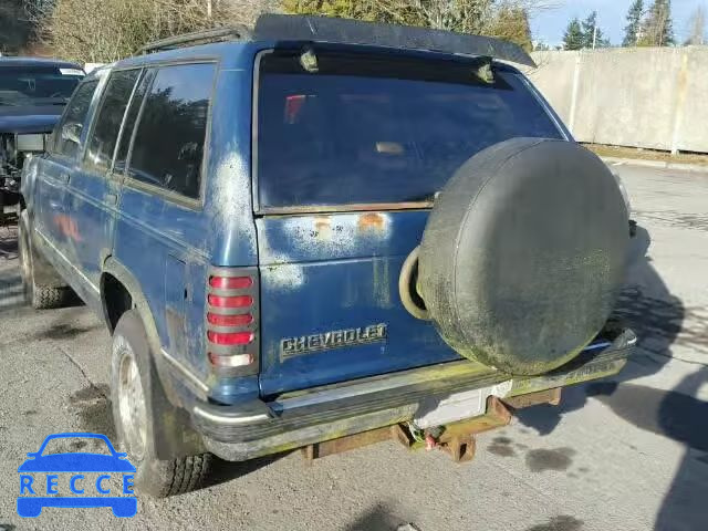 1991 CHEVROLET S10 BLAZER 1GNDT13Z0M2164164 image 2