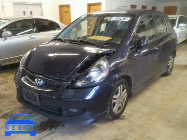 2008 HONDA FIT SPORT JHMGD38648S066742 image 1