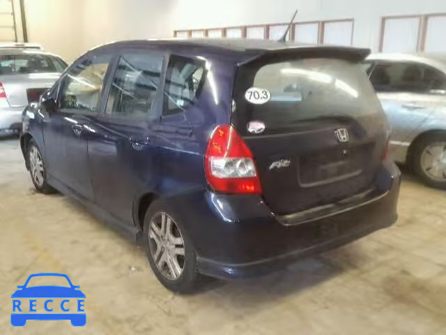 2008 HONDA FIT SPORT JHMGD38648S066742 image 2