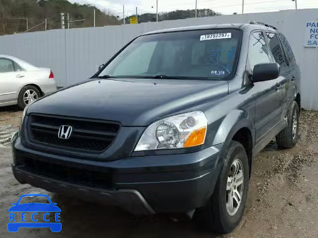 2004 HONDA PILOT EX 5FNYF18464B005872 image 1