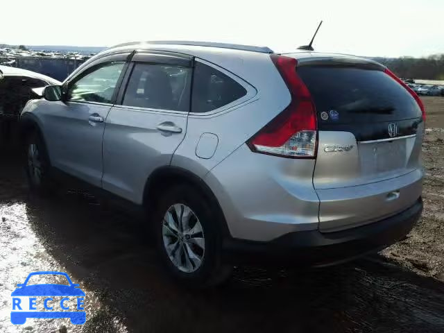 2013 HONDA CR-V EX-L 2HKRM4H74DH606382 image 2
