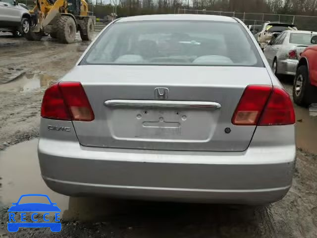 2001 HONDA CIVIC LX 1HGES16501L000445 image 8