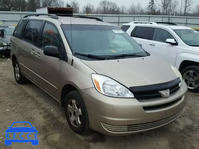 2004 TOYOTA SIENNA LE 5TDBA23C54S012879 image 0