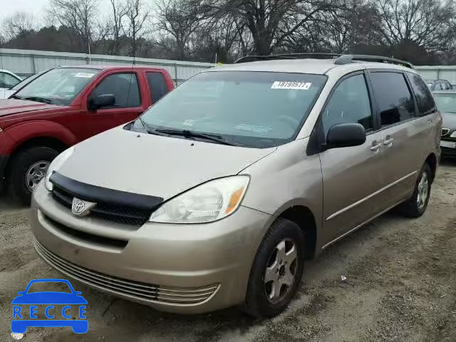 2004 TOYOTA SIENNA LE 5TDBA23C54S012879 image 1