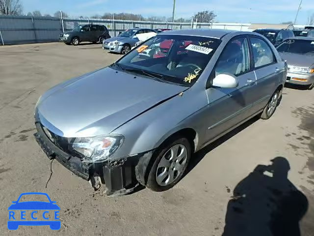 2008 KIA SPECTRA EX KNAFE121885501883 image 1