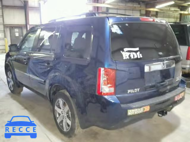 2013 HONDA PILOT TOUR 5FNYF4H94DB063394 image 2