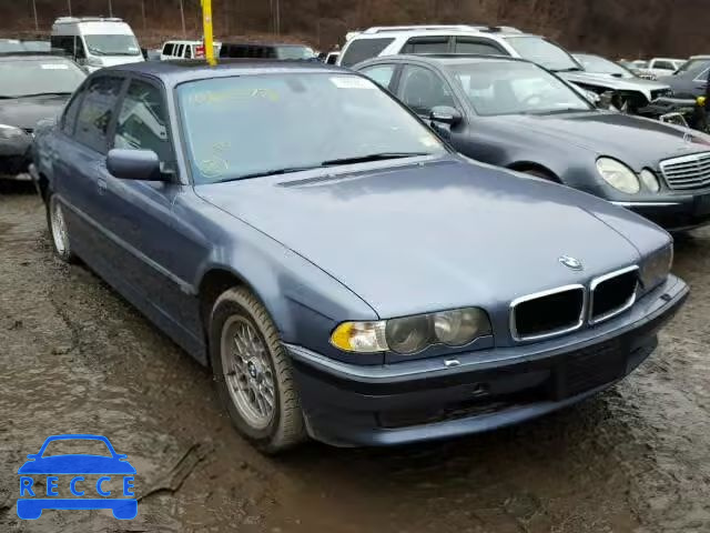 2001 BMW 740IL WBAGH83411DP24808 Bild 0