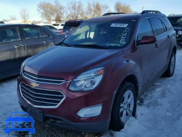 2016 CHEVROLET EQUINOX LT 2GNFLFEK3G6355834 зображення 1