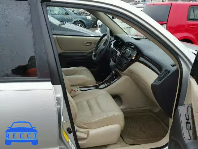 2002 TOYOTA HIGHLANDER JTEHF21A420085461 зображення 4