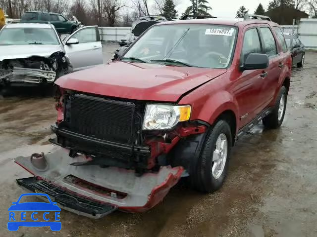 2008 FORD ESCAPE XLS 1FMCU02ZX8KA38523 image 1