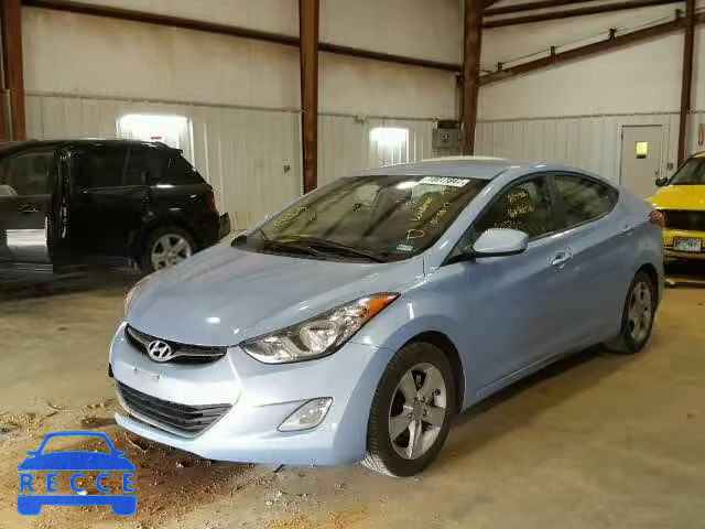 2012 HYUNDAI ELANTRA GL KMHDH4AE5CU310892 image 1