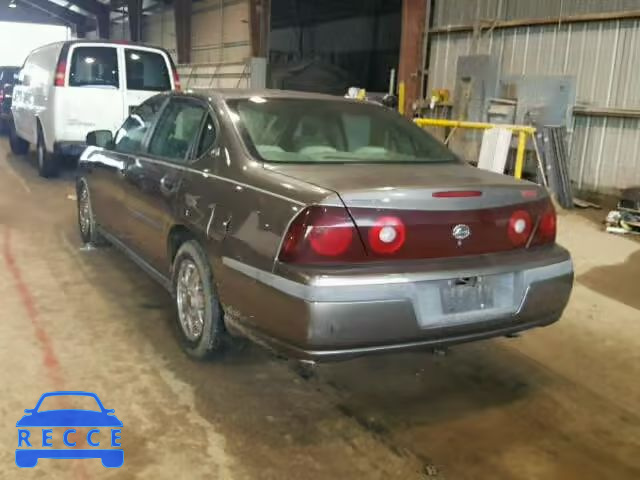 2001 CHEVROLET IMPALA 2G1WF52E519289617 image 2