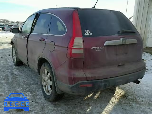 2007 HONDA CR-V EX-L 5J6RE48757L809109 image 2