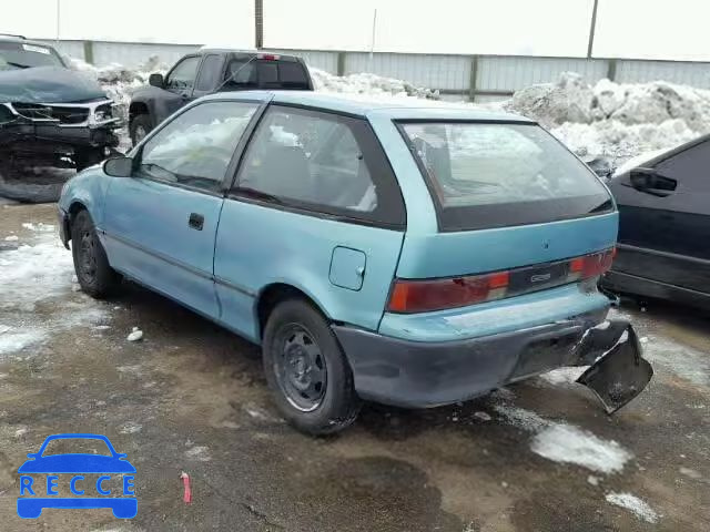 1992 GEO METRO/LSI 2C1MR2464N6790710 зображення 2