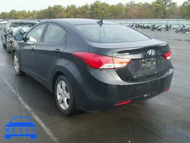 2012 HYUNDAI ELANTRA GL KMHDH4AE3CU305643 image 2