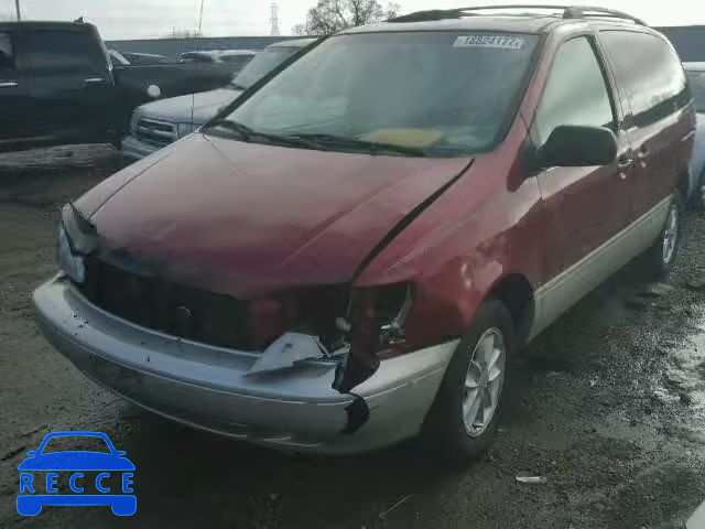 1999 TOYOTA SIENNA LE/ 4T3ZF13CXXU104275 image 1