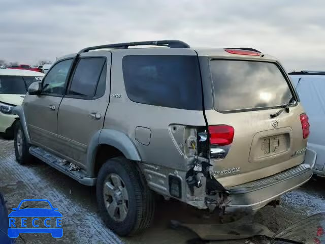 2003 TOYOTA SEQUOIA SR 5TDBT44A53S187750 image 2