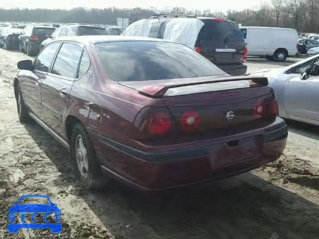 2000 CHEVROLET IMPALA LS 2G1WH55K7Y9138820 image 2