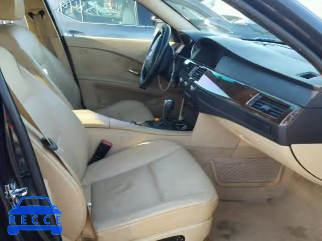 2007 BMW 525I WBANE53507CW59780 image 4