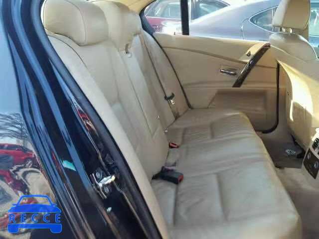 2007 BMW 525I WBANE53507CW59780 image 5