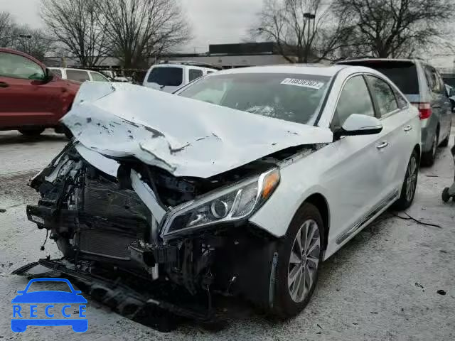 2016 HYUNDAI SONATA SPO 5NPE34AF8GH406211 image 1