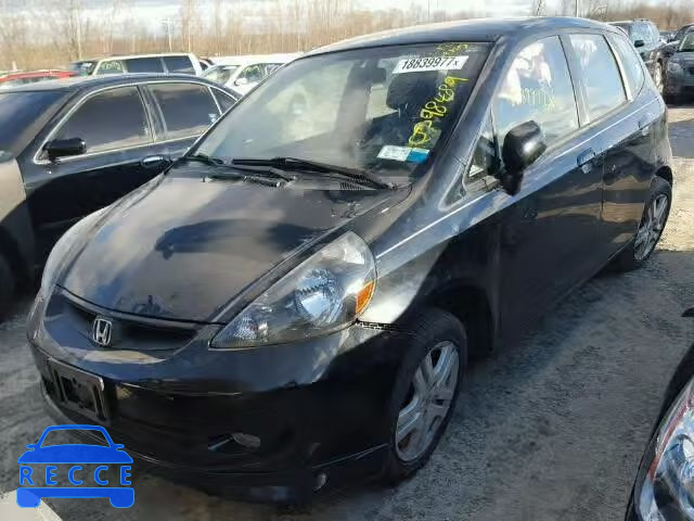 2008 HONDA FIT SPORT JHMGD38628S024456 image 1