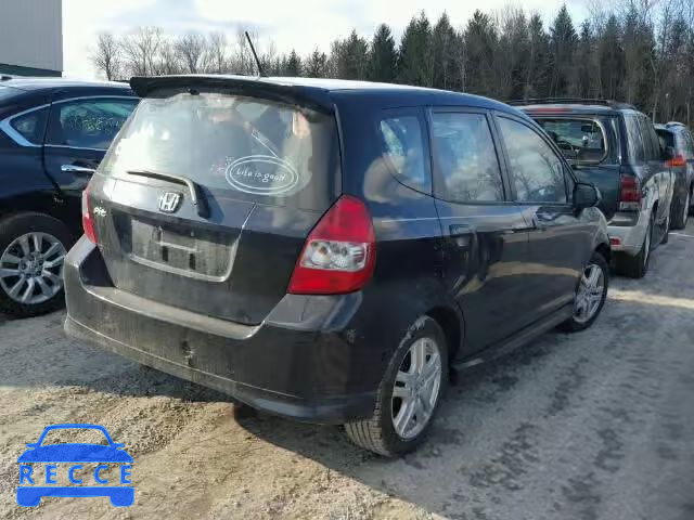 2008 HONDA FIT SPORT JHMGD38628S024456 image 3