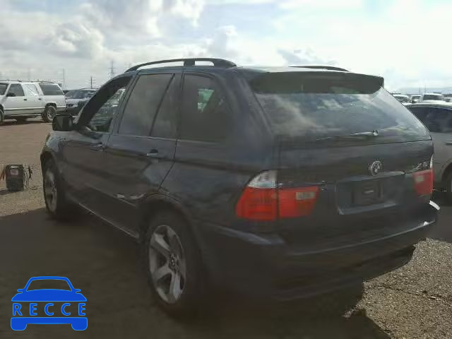 2005 BMW X5 4.4I 5UXFB53515LV15960 зображення 2