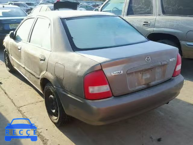 1999 MAZDA PROTEGE DX JM1BJ2224X0114206 зображення 2