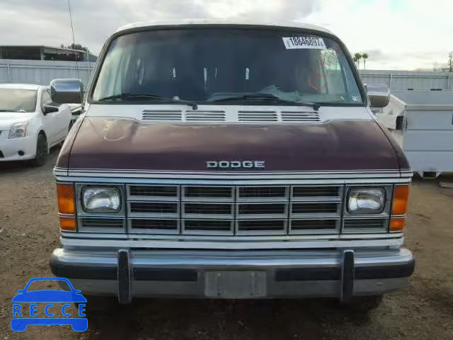 1990 DODGE RAM VAN B2 2B6HB21Z7LK770242 зображення 8